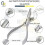 Jewelry Plier Tool Nylon Jaws 2 pcs 2