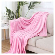 Temperature Regulating Blanket Coral Flannel 1 pc