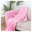Temperature Regulating Blanket Coral Flannel 1 pc 1