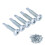 Galvanized Self-Drilling Screws Round Head 4.8x25mm 50PCS 7