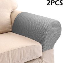 Ghojet sofa arm covers spandex stretch waterproof 2 pcs