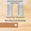 Stainless Steel Ruler with Cork Backing 12+18 Inch 6