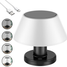 Solar Table Lamp USB Rechargeable IP65 Waterproof 4 Modes