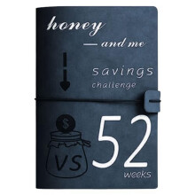 Money Saving Challenge Binder Inserts A5 Blue 2024