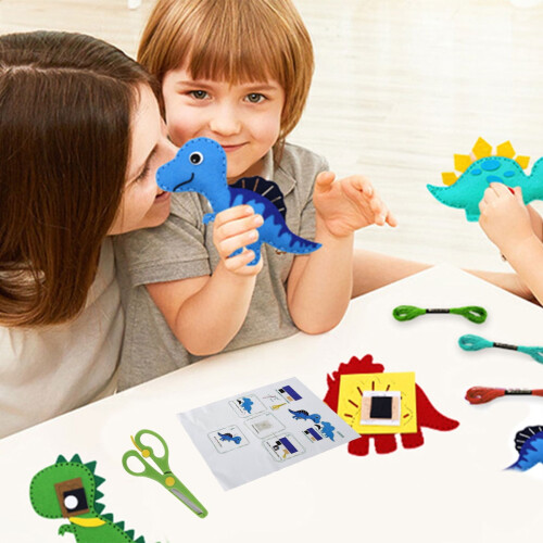 Kit de couture Animaux de la forêt, peluche en feutrine 2