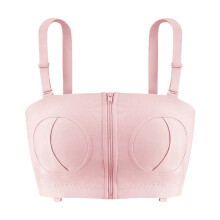 Gecheer hands-free pumping bra cotton adjustable nursing bra