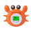 Gecheer bath thermometer crab shape with room temp display 1
