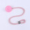 Pink Curtain Holders Polyester 2Pcs 8