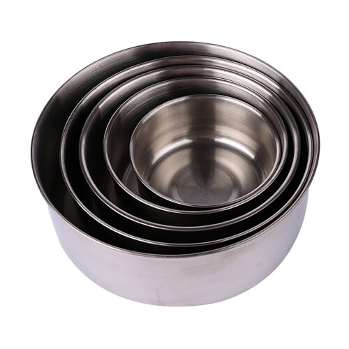 Stainless Steel Mixing Bowls Set 5 Pieces 2
