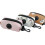 Pet waste bag dispenser with hook for leash or backpack 5