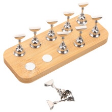 Nail Art Practice Stand with Base 1 Set