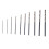 HSS Twist Drill Bit Set 0.8-3.0mm for Woodworking 7