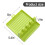 Silicone Spoon Rest Heat-Resistant Non-Slip White 1 Pack 3