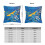 Universal plush pillow cover square car bed sofa 3
