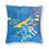 Universal plush pillow cover square car bed sofa 8