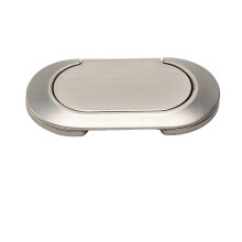 Cabinet Knob Zinc Alloy Brushed Nickel 1 Pack