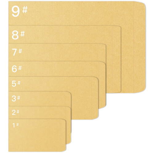 Retro envelope gift tags 200 pcs