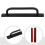 Barn Door Pull Handle Black Heavy Duty 1 Pack 5