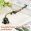 Purple candle snuffer flower-shaped 6.4 inch 3