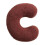 Letter Z decorative throw pillow 15.7" x 15.7" 5
