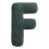 Letter Z decorative throw pillow 15.7" x 15.7" 8