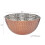Metallic Rose Hammered Salad Bowl 9.5 inches 2
