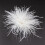 Feather Brooch Ostrich Feather Material 1 Piece 8