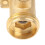 Brass manifold Y-type water splitter 3/4 inch 8