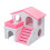 Wooden Villa Hideout for Small Animals 1pc 6
