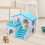 Wooden Villa Hideout for Small Animals 1pc 4