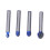 Round Nose Router Bits Set 1/4in Shank Double Flute 4PCS 3