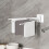 Triple Swing-Out Towel Bar Wall Mounted 3-Pole 5
