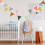 Pennant Banner Cotton Triangle Flag 2.6M 2 pcs 5