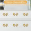 Brass Bow Knobs Decorative Drawer Pulls 2 pcs 5