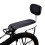 Bicycle Rear Saddle Seat with Back Rest Handle and Pedals 7
