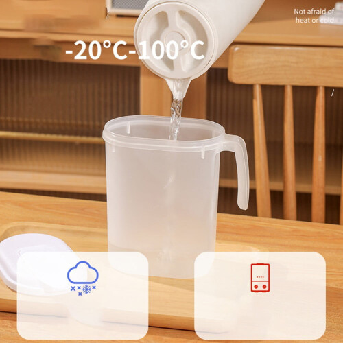 Plastic Water Jug with Lid 1.8L 2