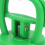 Ergonomic quilting ruler with suction cup green 804 2