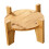 Wood Beverage Dispenser Holder 18 cm Diameter 3