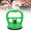 Ergonomic quilting ruler with suction cup green 804 4