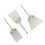 SDS Plus curved floor scraper chisel for electric hammer 6