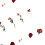 Flower Stickers Paper 40 Pieces 3