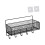 Steel Wire Wall Basket with Hook for Bathroom Storage 2