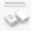 USB wall charger 5V 2A single-port cube adapter 6