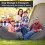 Inflatable Bean Bag Chair for Adults Dark Grey 2 Pcs 6