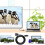 DP to VGA adapter cable 1.8m 1080P 2