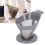 Stainless Steel Coffee Strainer Fine Mesh Grey 5