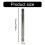 GLFSIL hollow torx screwdriver bit T40 75mm 4
