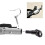Bicycle Trailer Coupler Hitch Steel Black 2