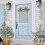 Artificial Christmas Wreath Greenery Wall Decor 6