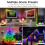Christmas Bluetooth fairy lights with music sync 2024 6